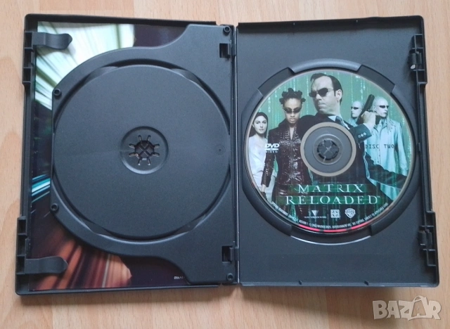 Матрицата Презареждане специално издание на два диска, снимка 3 - DVD филми - 38923639