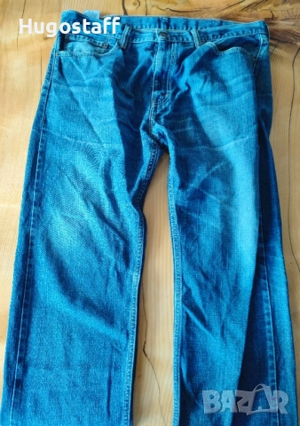 Мъжки винтидж дънки Levis-505 Regular Fit W38/L30, снимка 4 - Дънки - 52512450