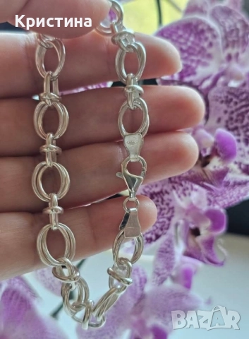 Нова сребърна гривна 