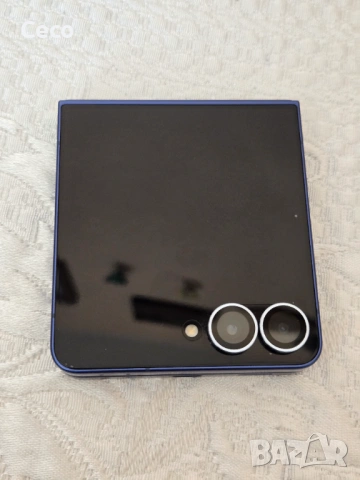 Samsung Z flip 7 blue 256gb като нов, снимка 5 - Samsung - 53284177