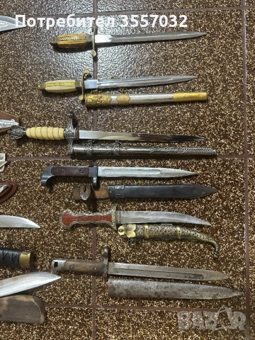 Колекция ножове и кортици , снимка 5 - Ловно оръжие - 53215298