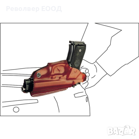 Презраменен кобур за пистолет CZ 75/85 Vega O112N, снимка 4 - Оборудване и аксесоари за оръжия - 45038094