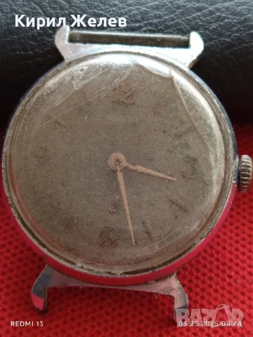 Стар механичен часовник мъжки за ремонт части КОЛЕКЦИЯ 37119, снимка 4 - Антикварни и старинни предмети - 50136872