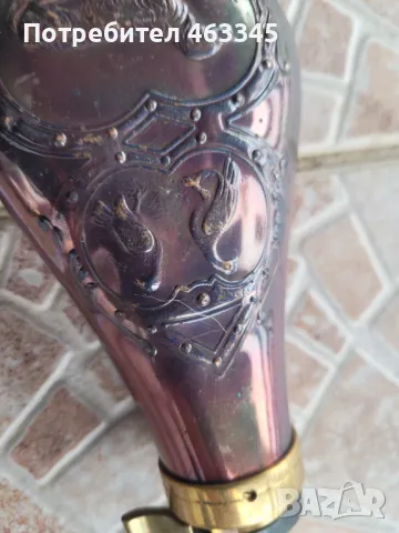 Барутница, пушка, пищов, пистолет, снимка 4 - Антикварни и старинни предмети - 49782761