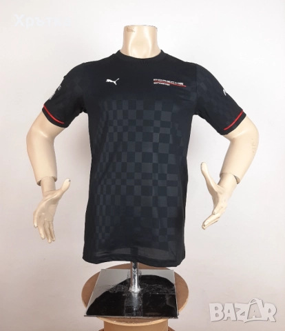Puma x Porsche Motorsport - Оригинална мъжка тениска размер S, снимка 9 - Тениски - 52727061