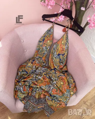 Рокля LFS A Woman! Gold 9115  , снимка 4 - Рокли - 50435271