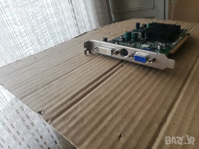 Видео карта ATi Radeon Asus X600 RV370XT 256MB DDR 128bit PCI-E, снимка 3 - Видеокарти - 45370883