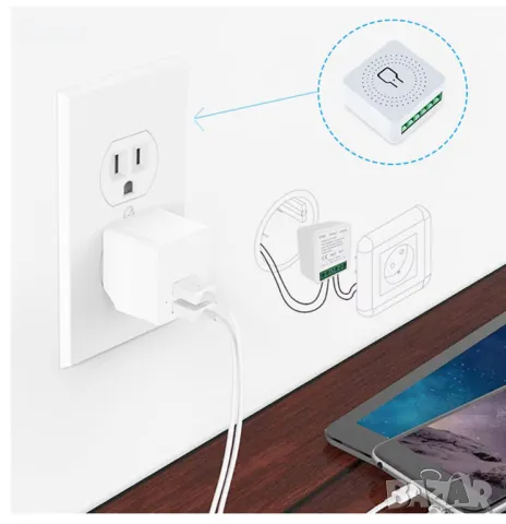 Wi-Fi Smart превключвател Cozylife. 220V, 16A.  Българско упътване, снимка 6 - Друга електроника - 48489817