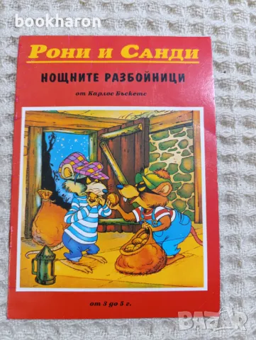 Рони и Санди: Нощните разбойници, снимка 1 - Детски книжки - 49466080