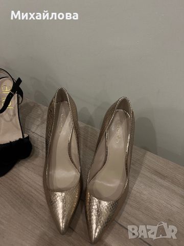 Елегантни токчета и боти CALVIN KLEIN DSQUARED, снимка 3 - Дамски обувки на ток - 46425293