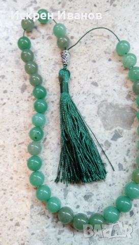 Нефритена Броеница, снимка 2 - Други ценни предмети - 53208417