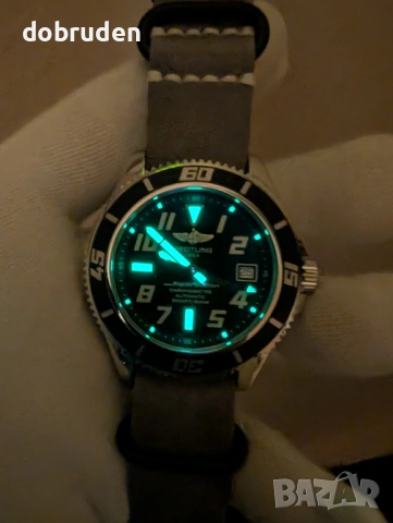 Промо! Breitling SuperOcean Steelfish 42mm A17364 Black diver часовник, снимка 12 - Мъжки - 53518277