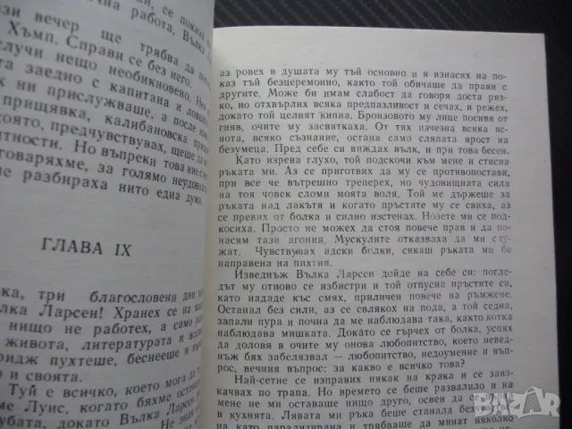 Морският вълк Джек Лондон плаване приключения класика, снимка 2 - Художествена литература - 50336657