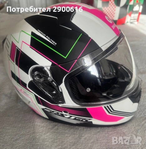 Дамска каска за мотор Shiro, снимка 6 - Аксесоари и консумативи - 53787191