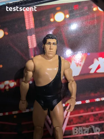 Екшън фигура WWE Andre the Giant Андре Гиганта играчка figure Mattel Basic Series, снимка 12 - Фигурки - 49146283