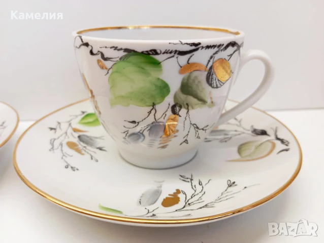 Руски порцелан , снимка 2 - Чаши - 50914773