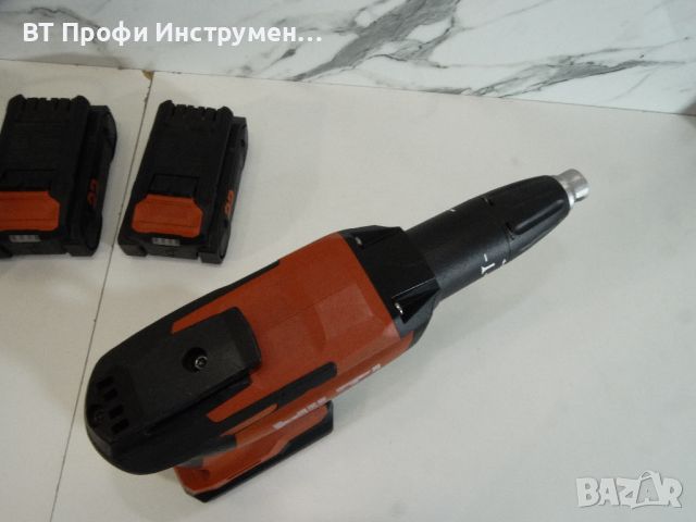 Hilti SD 5000 - 22 / 2 x 2.6 Ah / NURON - Винтоверт за гипскартон, снимка 4 - Други инструменти - 45741123