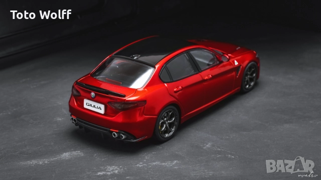 Alfa Romeo Giulia Quadrifoglio '2016 - Solido - 1/43, снимка 4 - Колекции - 52669339
