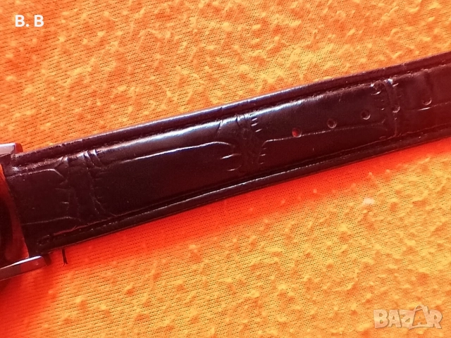 НОВО! Мъжки часовник с кожена каишка , снимка 4 - Мъжки - 40579250