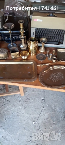 Месингови медни и хром, снимка 3 - Други ценни предмети - 53983193