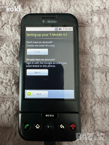 HTC dream G1 (T-mobile G1), снимка 2 - HTC - 53778156