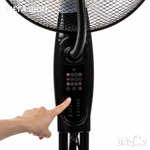 Вентилатор с водна мъгла 16'', 75W, LED, дист. упр-е, снимка 6 - Вентилатори - 50563794