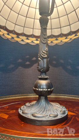 Tiffany лампа 57см, снимка 4 - Настолни лампи - 45930583