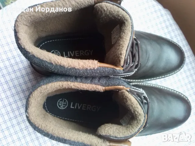 Мъжки зимни боти LIVERGY , снимка 5 - Мъжки боти - 48246918