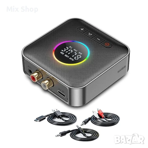 Bluetooth аудио приемник, адаптер 3 в 1, снимка 1