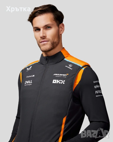 McLaren Formula 1 Team Hybrid Gilet - Оригинален мъжки елек, снимка 9 - Якета - 53275512