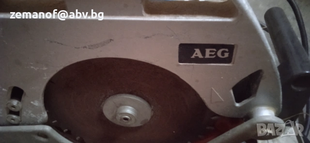 Рьчен циркуляр Аег, снимка 2 - Циркуляри - 32311513