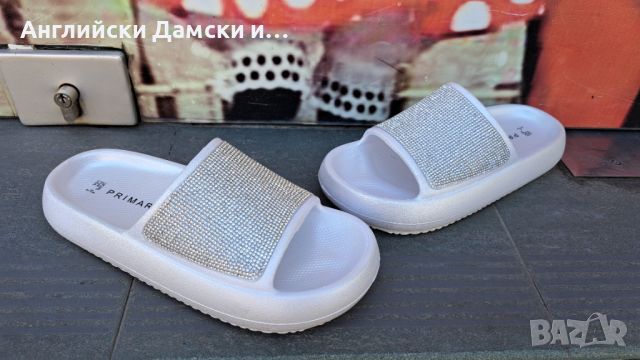 Английски дамски чехли, снимка 5 - Чехли - 46672898