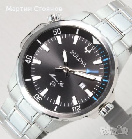 Часовник Bulova Marine Star чисто нов, снимка 3 - Мъжки - 45430863