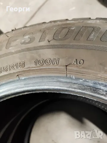 2бр.зимни гуми 235/55/18 Bridgestone, снимка 6 - Гуми и джанти - 48344776