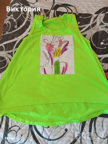 Лот къси гащи М размер и тениска и потник и 3 черни клина, снимка 5 - Къси панталони и бермуди - 51258762