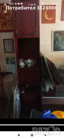 Запазена секция сдве тела едното тяло с плъзгащ плод който става на ракла, снимка 4 - Секции и витрини - 49737254