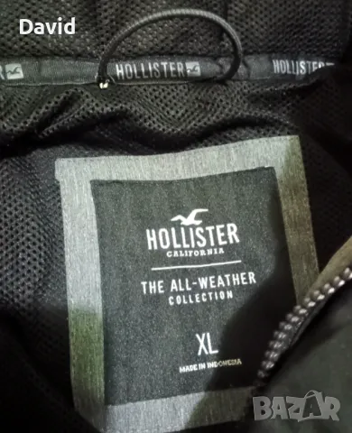 Оригинално мъжко яке Hollister All Weather, снимка 7 - Якета - 47867996