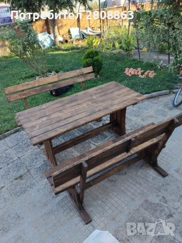 Пейки с маса, снимка 7 - Градински мебели, декорация  - 50782371