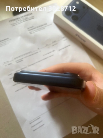 iPhone 17 Pro 512GB — Като НОВ (100% Battery) | Гаранция Технополис | София, снимка 4 - Apple iPhone - 53441421