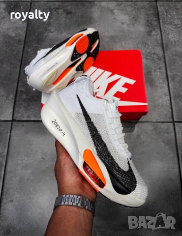 Nike Air Zoom Alphafly White мъжки маратонки , снимка 3 - Маратонки - 51771243