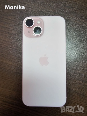 Apple Iphone 15, 128 GB, 5G, Pink, снимка 3 - Apple iPhone - 53192363
