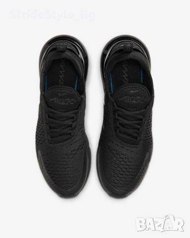 ПРОМО!!! Nike Air Max 270 "Triple Black ", снимка 4 - Маратонки - 45926934