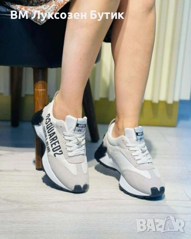 🔥👟 Дамски Луксозни Маратонки Dsquared2 – Премиум Качество | Размери 36–40 👟🔥, снимка 3 - Маратонки - 53632305