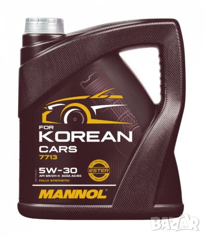 Моторно Масло MANNOL OEM KIA / HYUNDAI 5W30 4л, снимка 1 - Аксесоари и консумативи - 42467242