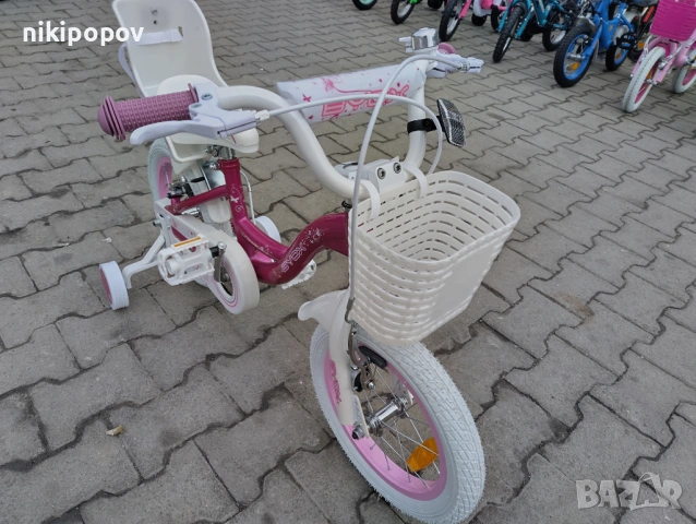 BYOX Велосипед 14" FLOWER розов, снимка 11 - Велосипеди - 53534401