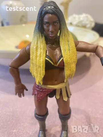 Екшън фигура WWE Ember Moon Athena Ембър Муун  Mattel Elite Collection figure играчка AEW Атина, снимка 2 - Фигурки - 48791764