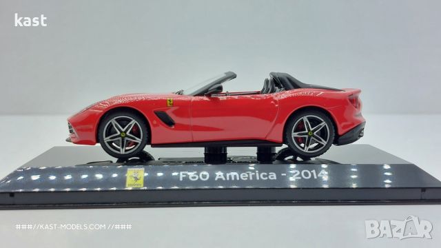 KAST-Models Умален модел на Ferrari F60 America 2014 Altaya 1/43, снимка 2 - Колекции - 46271475