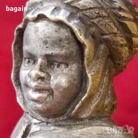 Артилерист. Бронзова статуетка. Топчия.