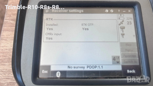 GNSS приемник Trimble R8s, снимка 11 - Други инструменти - 53777877