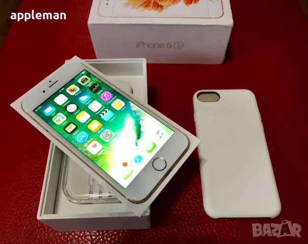 Apple iPhone 6s 16Gb Gold Фабрично отключен, снимка 2 - Apple iPhone - 49690364
